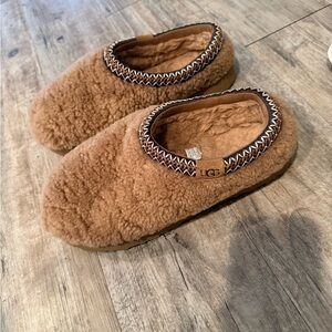 UGG Brown Shearling Slippers